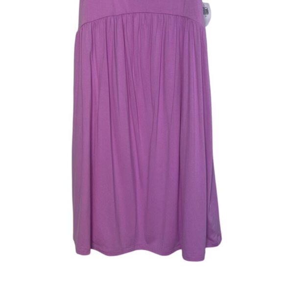 Old Navy Sleeveless Cross-Back Dress Womens Medium Purple New - Picture 5 of 10